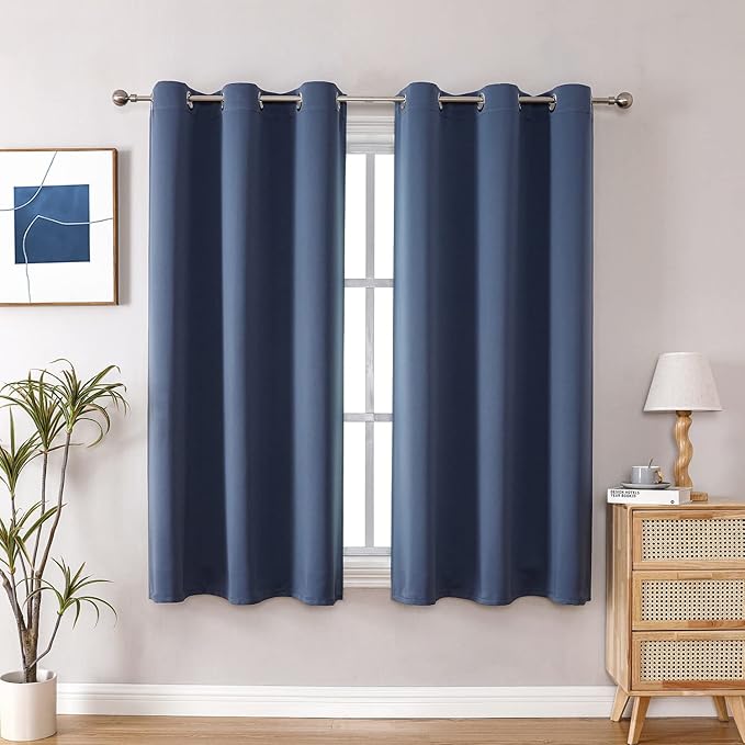 ChrisDowa Small Window Curtains 50 inches Long by ChrisDowa