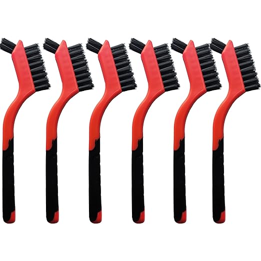 6-Pack Nylon Cleaning Brushes by XDMTWLKJ