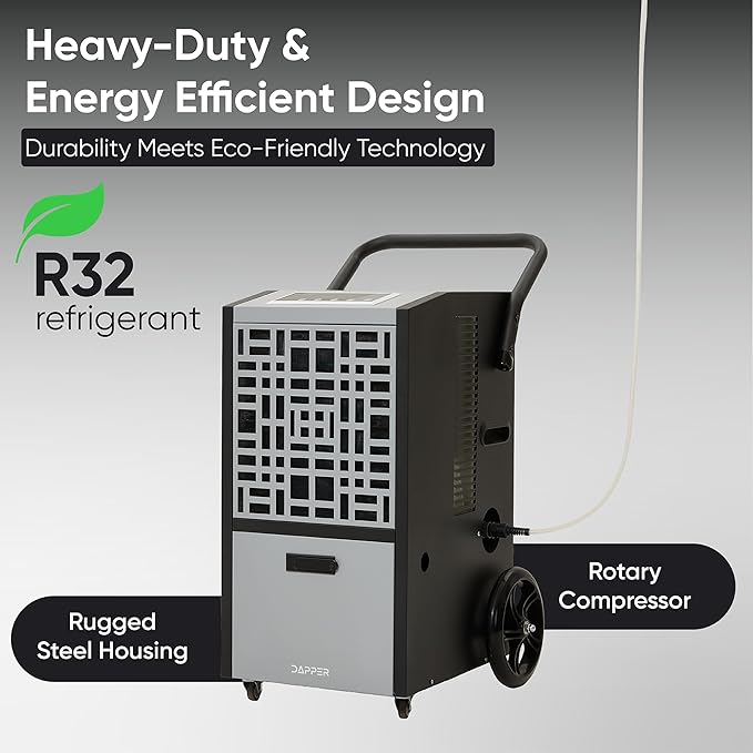 105-Pint Commercial Dehumidifier - Image 8