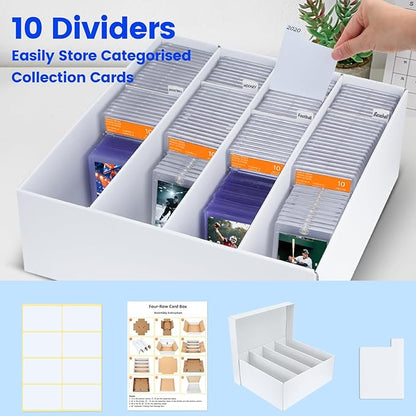 Pulchra 6 Pack Trading Graded Card Storage Box - Image 5