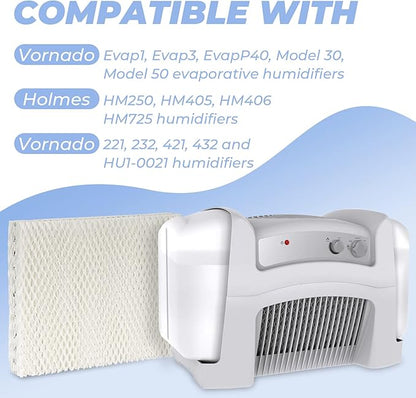 ANTOBLE 4 Pack MD1-0002 Replacement Humidifier Wick Humidifier Filters - Image 2