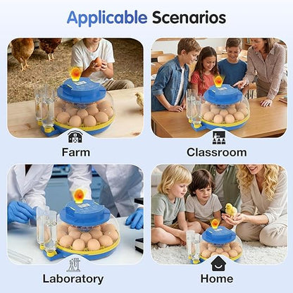 Chicken Egg Incubators for Hatching Eggs, 18 Egg Incubator - Image 8
