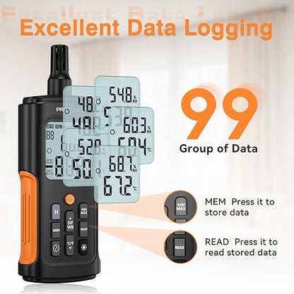 YT606 Temperature Humidity Meter High Precision Digital Hygrometer - Image 7