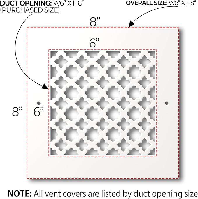 SABA Home Decor Air Vent Cover Grille - Image 2