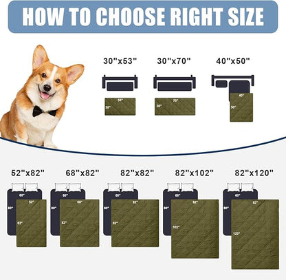 Smiry Waterproof Dog Bed Cover Pet Blanket, Soft Washable Dog Blanket - Image 6