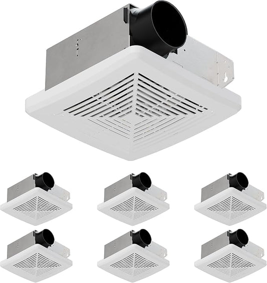 50CFM Ceiling Bathroom Exhaust Fan: Vent Fan by JULLISON