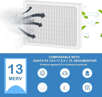 14 x 17.5 x1.75 MERV 13 Replacement Dehumidifier Filter Compatible - Image 2