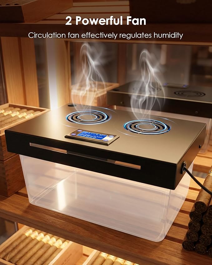 Electric Humidifiers for 10-50 Cubic Ft. Cabinet, Humidor Cabinet Humidifier - Image 6