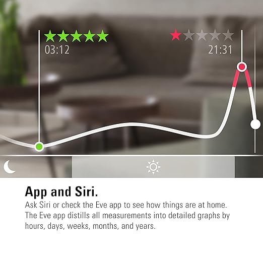 Eve Room - Indoor air Quality Sensor to Monitor air Quality, Temperature & - Image 6