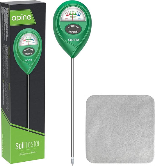 apine Soil Moisture Meter, Plants Moisture Meter, Plant Water Meter by apine
