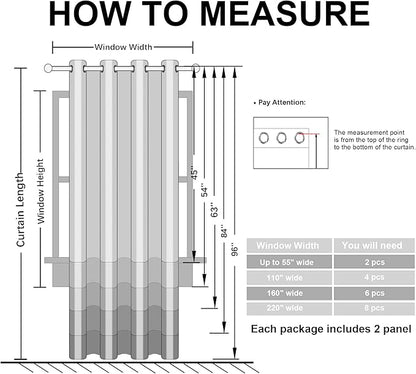 Hiasan Room Darkening Window Curtains - Image 7
