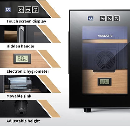 NEEDONE Humidor 16L with Cooling and Heating Temperature Control System - Image 7
