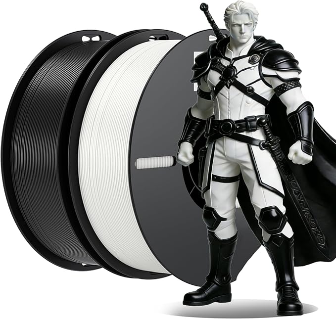 Creality 3D Printer Filament, PLA Filament 1.75mm Bundle by Creality