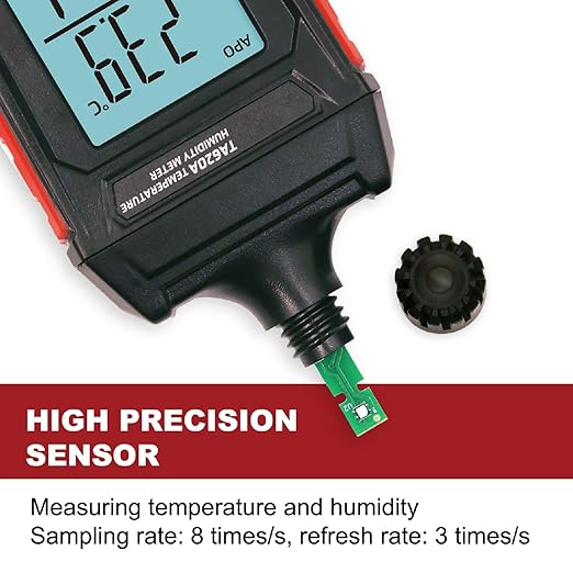 Handheld Hygrometer Temperature Humidity Meter, Digital Thermometer - Image 4