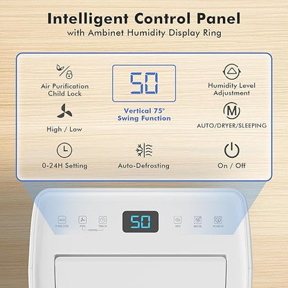 NEWBULIG 50Pints Dehumidifier - Image 3