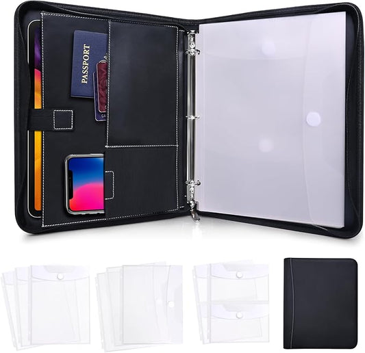 Antner Important Document Organizer Zipper Binder Family Life Emergency by Antner