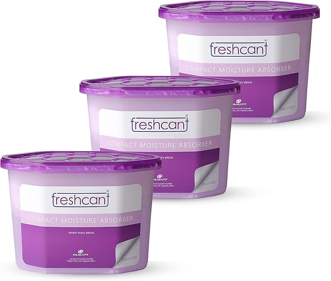 Freshcant Moisture Absorber Bundle, Room and Closet Freshener, Moisture and by CILICAnT