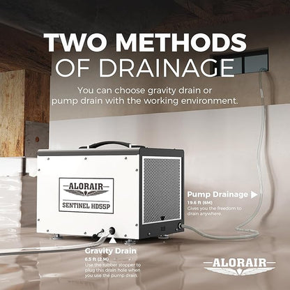 ALORAIR Crawl Space Dehumidifier, 120 PPD Crawlspace Dehumidifiers - Image 4