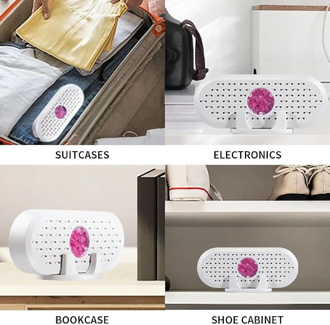 Small Dehumidifier, Portable Mini Humidity Absorbers, ABS 5W 6V Effective White - Image 7