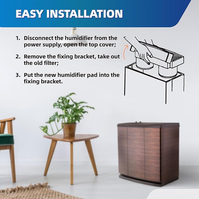 Ximoon HDC12 Humidifier Wick Filters | HDC-12 Replacement HD13030 HD1303 - Image 5