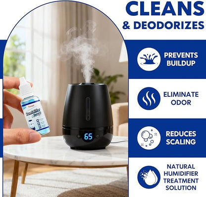 Humidifier Treatment Drops Concentrate Cleaner Reduces Buildup & Scaling - Image 6