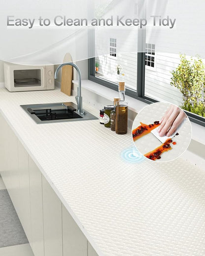 Shelf and Drawer Liner for Kitchen Cabinet, Non-Adhesive 18in x 240in - Image 7