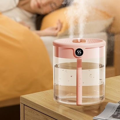 2L Humidifier, Double Nozzle Humidifier, Top Fill Cool Mist Humidifier - Image 4