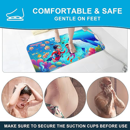 XIYUNTE Baby Bath Mat for Tub Non Slip Kids Bath Mat - Image 5
