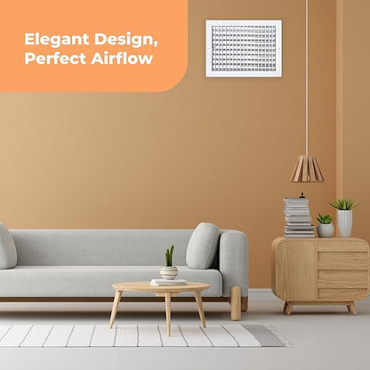 Aluminum 14 x 10 Inch Air Vent Covers Wall AC Grille – Premium Register Vent - Image 7