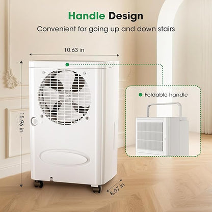 2, 500 Sq.Ft Dehumidifier for Basement - Image 7