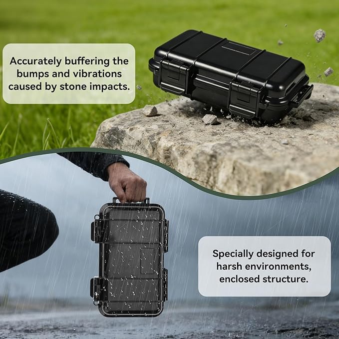 Outdoor Case, Water Proof Dry Box Shockproof and Pressureproof Sealed Storage - Image 6