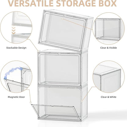5 Pack Stackable Storage Bins - Image 6