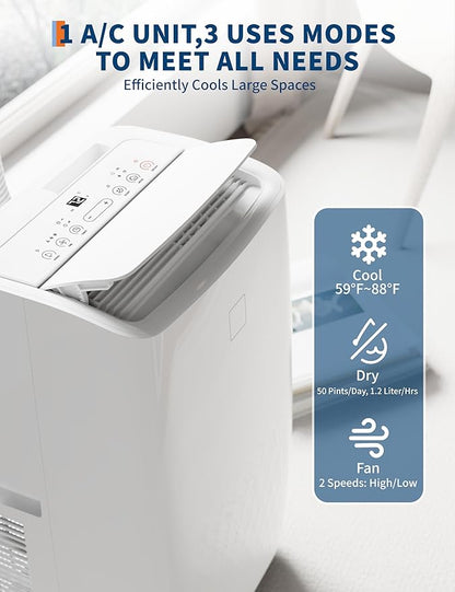 GarveeHome 12, 000 BTU Portable Air Conditioner - Image 4