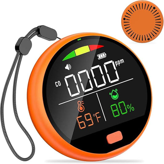 3 in 1 Carbon Monoxide Detectors Portable Co2 Detector by PRIMBARBER