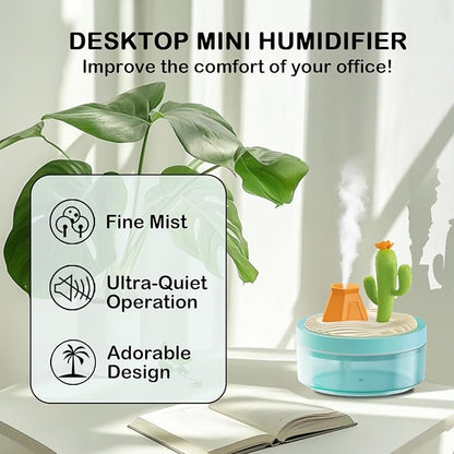 Portable baby humidifier with 2 Mist Modes, 320mL Large Tank Whisper-Quiet - Image 3