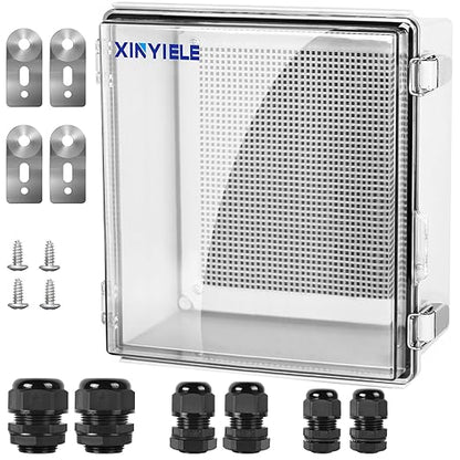Waterproof Outdoor Project ABS Plastic Junction Box IP67 Weatherproof Dustproof by XINYIELE