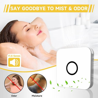 2-in-1 Bathroom Exhaust Fan - Image 4