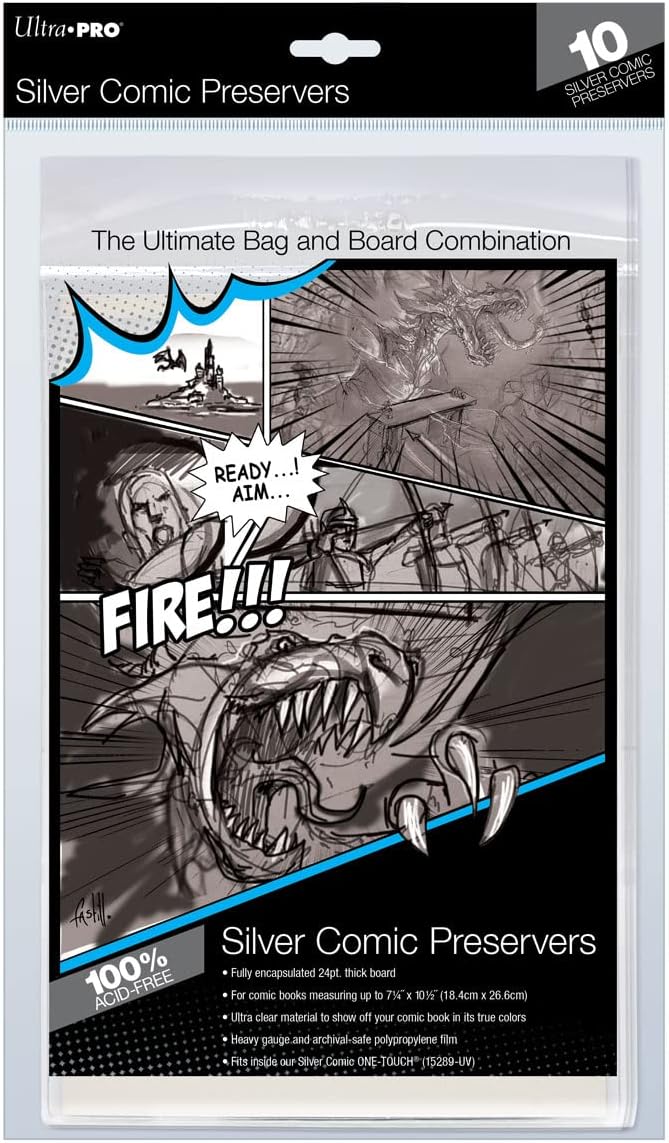 Ultra PRO Silver Age Comic Preserver 7.25" x 10.5" by UltraPro