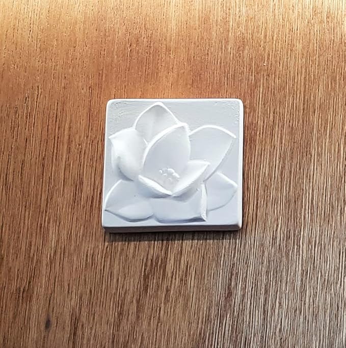 Healing Ceramic Stone Diffuser-Magnolia-Korean flower Series - Image 3