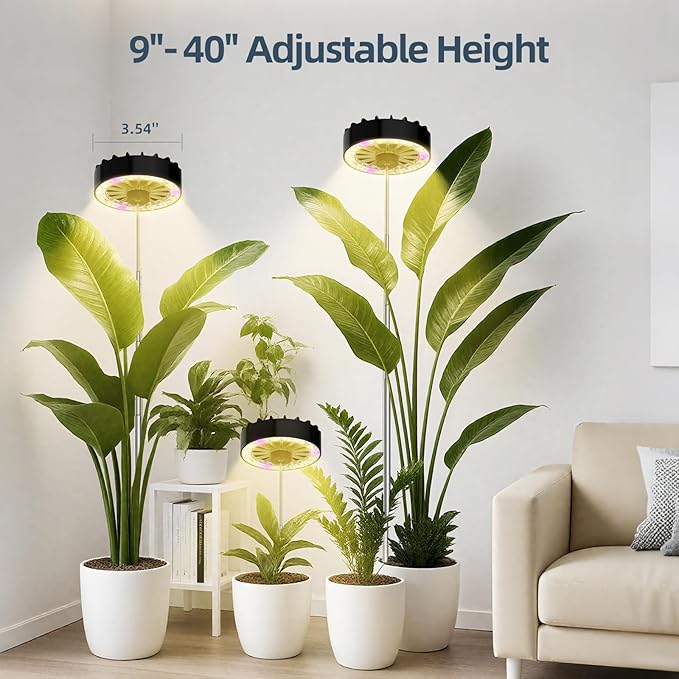 Grow Lights for Indoor Plants, Clip on Full Spectrum Led Plant Grow Light - Image 5