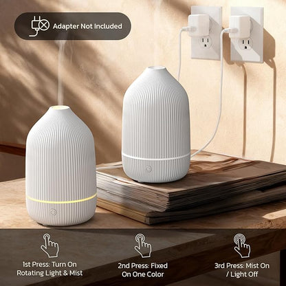 Essential Oil Diffuser, 100ml Aromatherapy Diffuser, Mini Ultrasonic Diffuser - Image 6