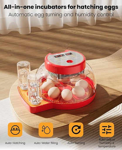 8 Chinken Incubators for Hatching Eggs - Image 2