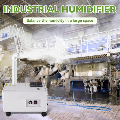 Cool Humidifier 3000ml/Hour Commercial Grade, Auto-Fill Water Tank & Stainless - Image 7