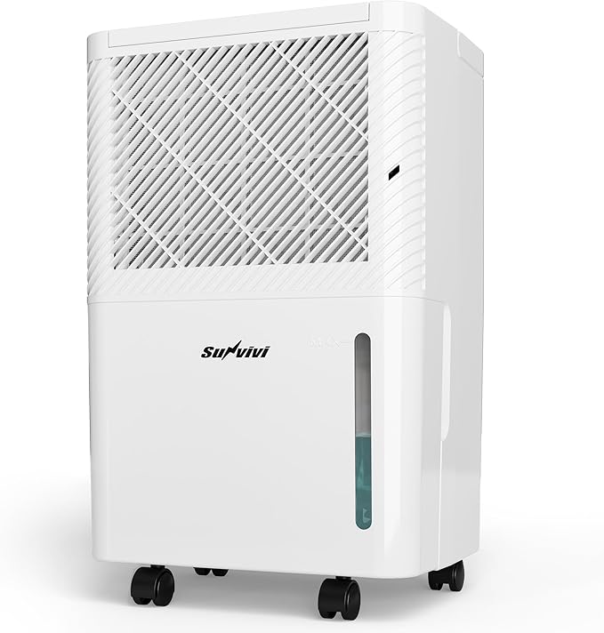 Sunvivi 22 Pints Dehumidifier for Home: 1500 Sq.Ft Dehumidifiers by WeGetLife