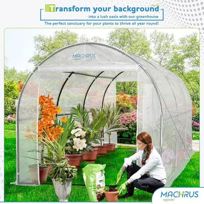 Machrus Ogrow Deluxe Walk-in Tunnel Greenhouse - Image 6