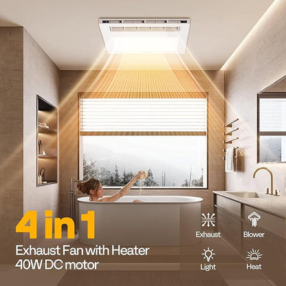 VIVOHOME Bathroom Exhaust Fan - Image 2