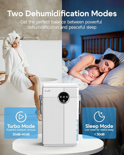 Small Dehumidifier with Drain Hose, Portable Dehumidifier - Image 5