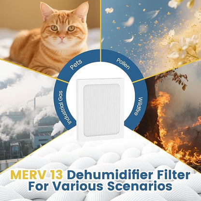 9 x 11 x 1 MERV 13 Replacement Dehumidifier Filter Compatible - Image 8