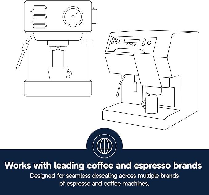 De'Longhi EcoDecalk Descaler, Universal Descaling Solution - Image 6
