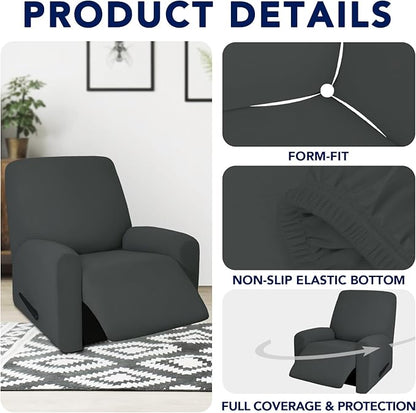 PureFit 100% Dual Waterproof Recliner Cover, Waterproof Couch Cover - Image 4